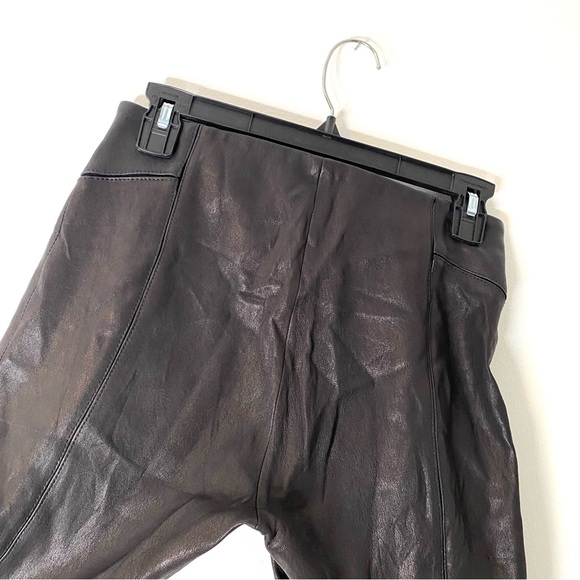Theory Black Lamb Skinny Pants - Picture 7 of 9